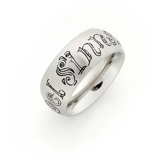 Ring Gravur altdeutsche Schrift